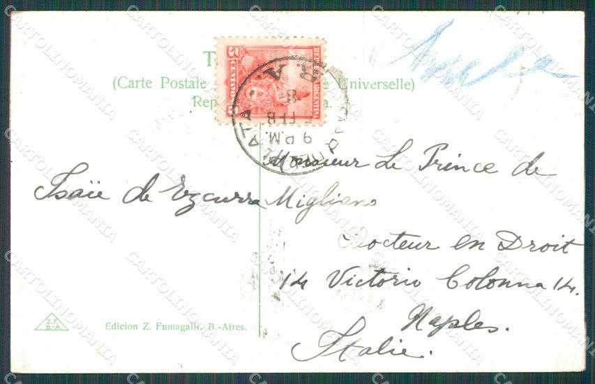 Argentina Buenos Aires postcard XC1842 – retro