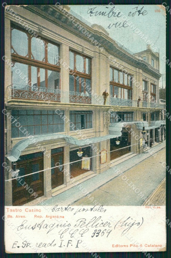 Argentina Buenos Aires postcard XC1844 – fronte
