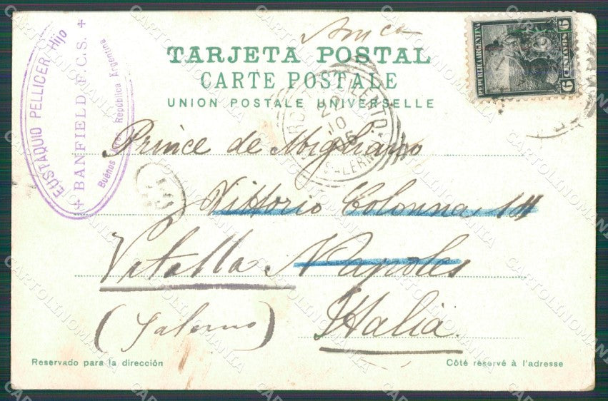 Argentina Buenos Aires postcard XC1844 – retro
