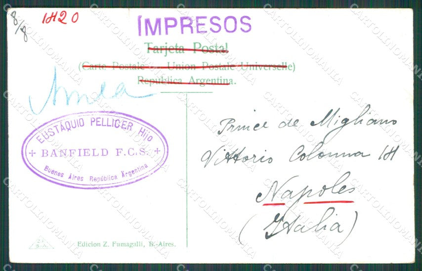 Argentina Buenos Aires Hipodromo postcard XC1849 – retro
