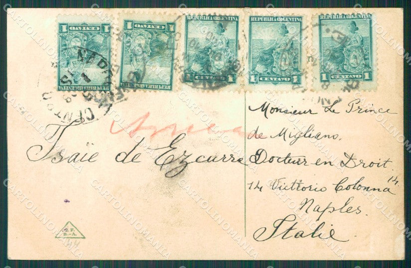 Argentina Buenos Aires Real Photo postcard XC1853 – retro