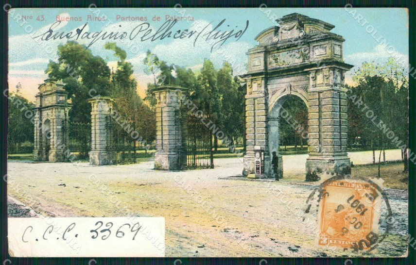 Argentina Buenos Aires postcard XC1864 – fronte