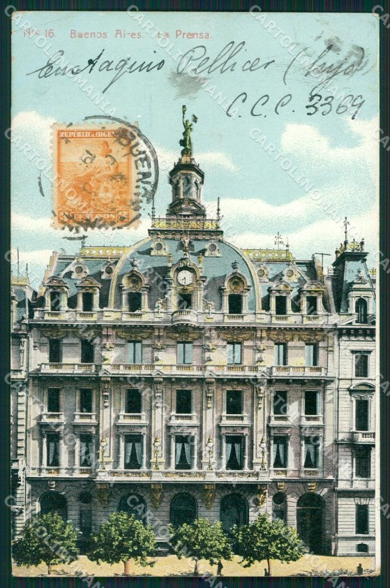 Argentina Buenos Aires postcard XC1867 – fronte