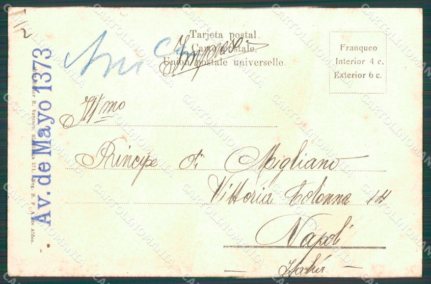 Argentina Buenos Aires Teatro Odeon postcard XC1872 – retro