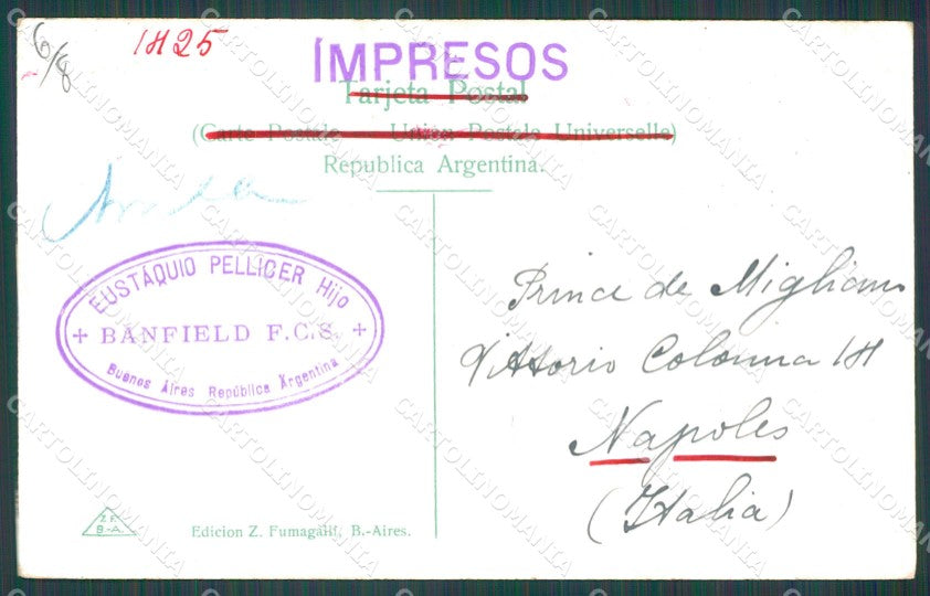 Argentina Buenos Aires postcard XC1877 – retro
