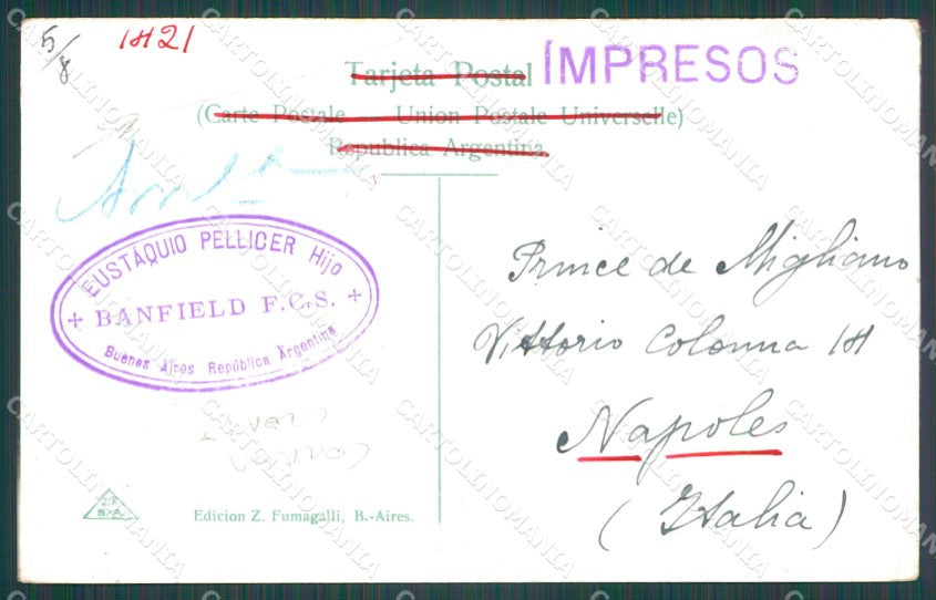 Argentina Buenos Aires postcard XC1879 – retro