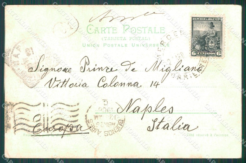 Argentina Buenos Aires postcard XC1882 – retro