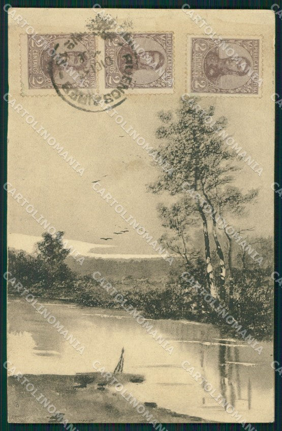 Argentina Stamps postcard XC1902 – fronte