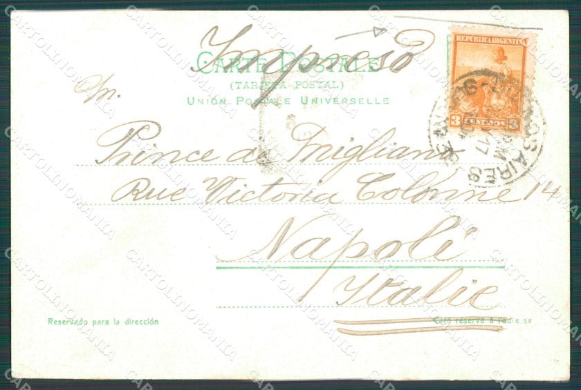 Argentina Sierra de Cordoba Cascada de Olain postcard XC1904 – retro