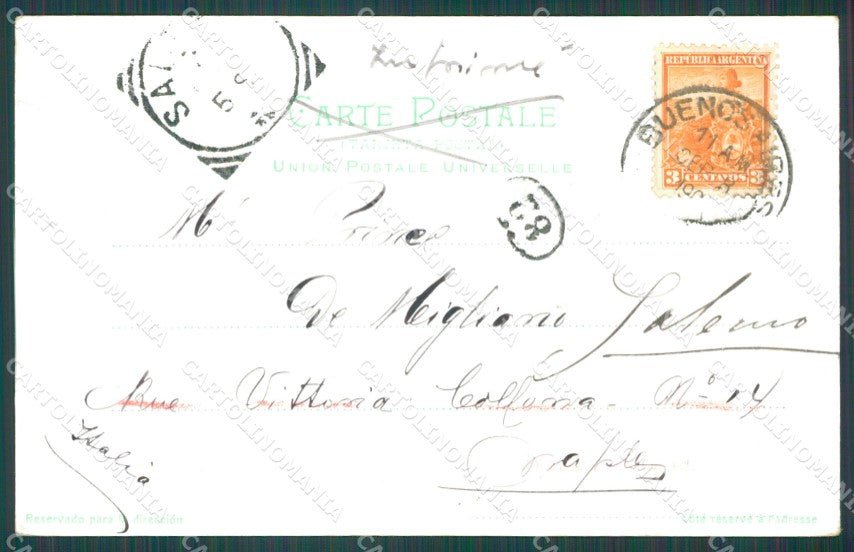 Argentina Rio Jguazu postcard XC1905 – retro