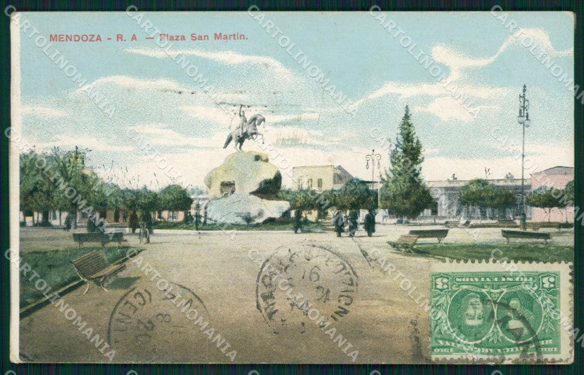 Argentina Mendoza postcard XC1916 – fronte