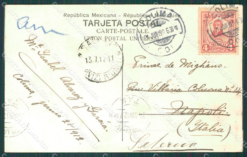 Mexico Manzanillo Colima postcard XC1926 – retro