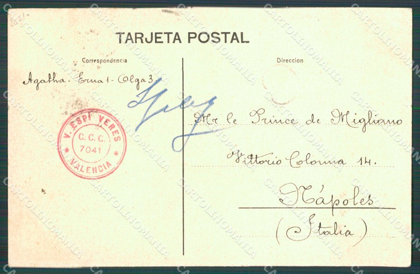 Spagna Espana Valencia Comunidad Valenciana tarjeta postal postcard XC1928 – retro