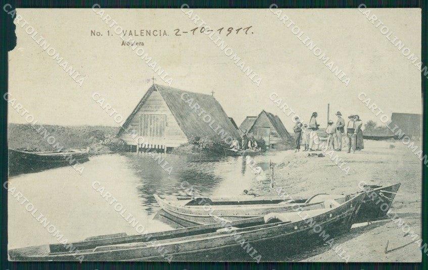 Spagna Espana Valencia Comunidad Valenciana ABRADED tarjeta postcard XC1930 – fronte
