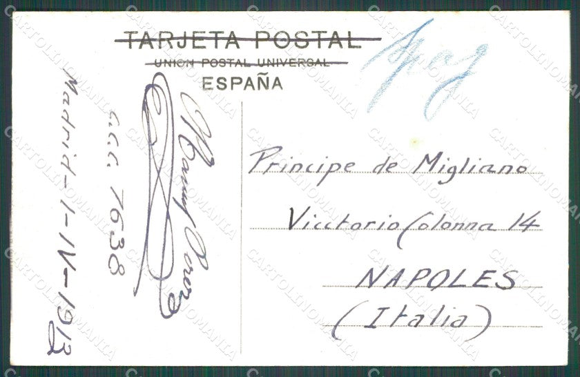 Spagna Espana Valencia Comunidad Valenciana tarjeta postal postcard XC1939 – retro