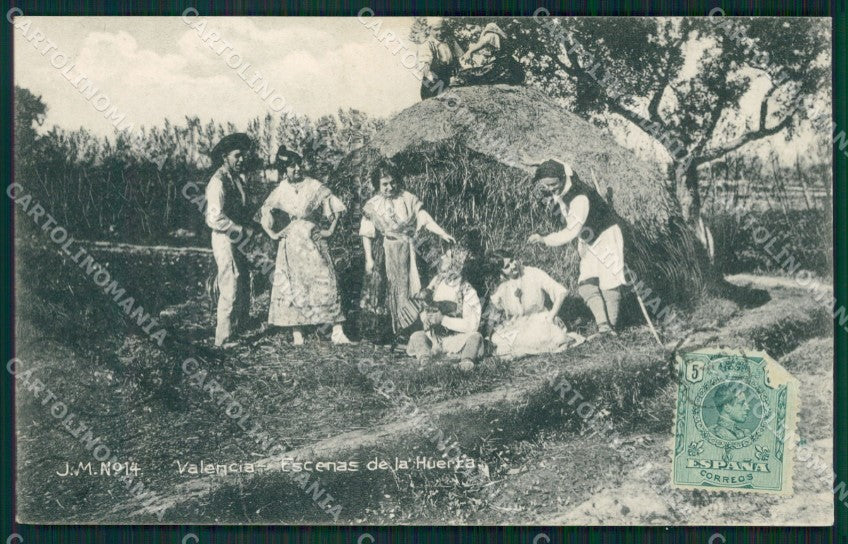Spagna Espana Valencia Comunidad Valenciana tarjeta postal postcard XC1945 – fronte