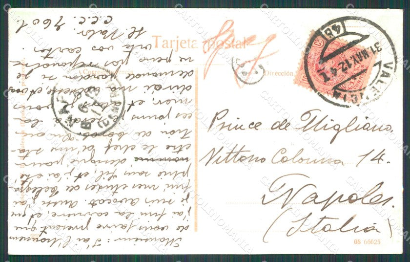 Spagna Espana Valencia Comunidad Valenciana tarjeta postal postcard XC1950 – retro