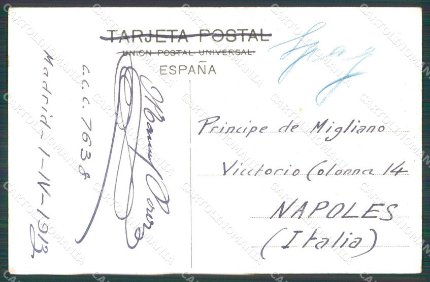 Spagna Espana Valencia Comunidad Valenciana tarjeta postal postcard XC1958 – retro