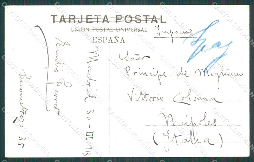 Spagna Espana Valencia Comunidad Valenciana tarjeta postal postcard XC1961 – retro