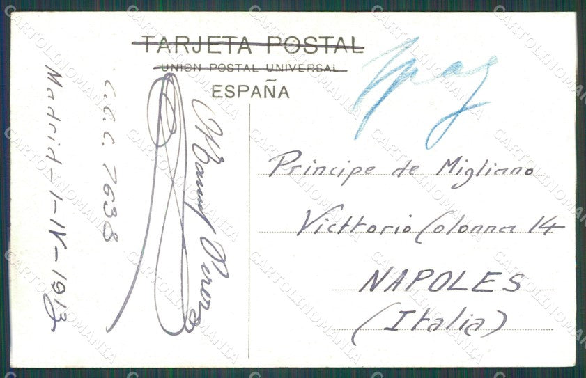 Spagna Espana Valencia Comunidad Valenciana tarjeta postal postcard XC1968 – retro
