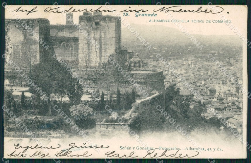 Spagna Espana Granada Andalucia tarjeta postal postcard XC2029 – fronte