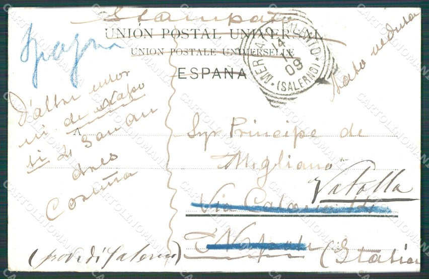 Spagna Espana Granada Andalucia tarjeta postal postcard XC2036 – retro