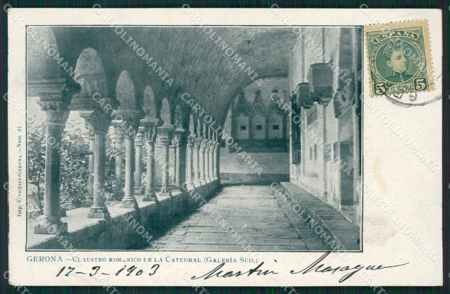 Spagna Espana Gerona Cataluna tarjeta postal postcard XC2041 – fronte