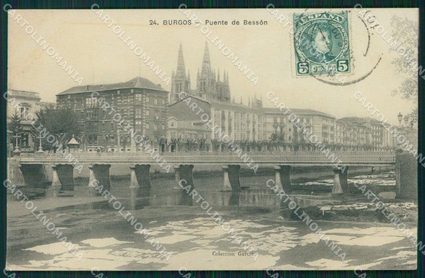Spagna Espana Burgos Castilla Leon tarjeta postal postcard XC2067 – fronte