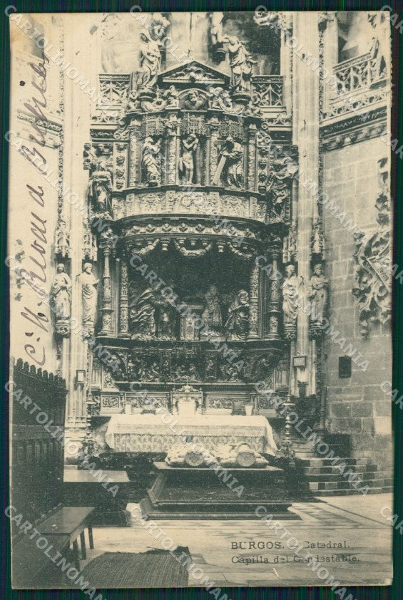 Spagna Espana Burgos Castilla Leon tarjeta postal postcard XC2069 – fronte