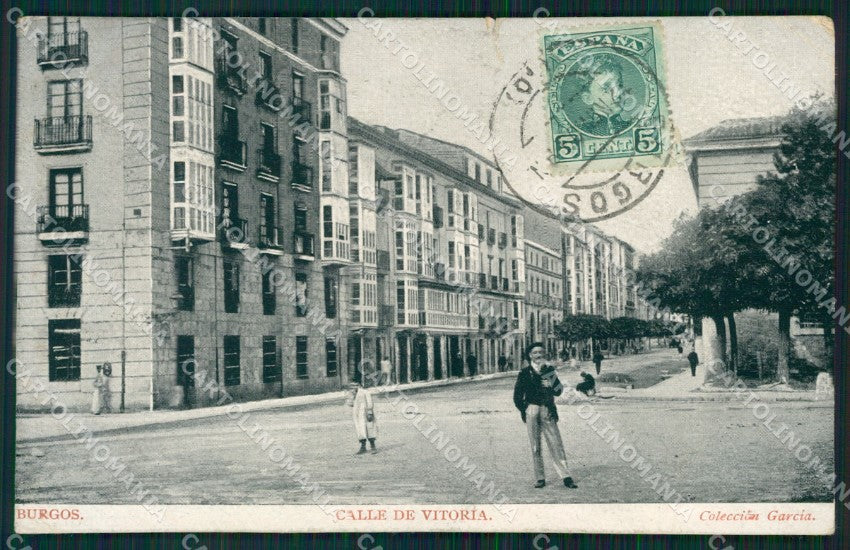 Spagna Espana Burgos Castilla Leon tarjeta postal postcard XC2078 – fronte