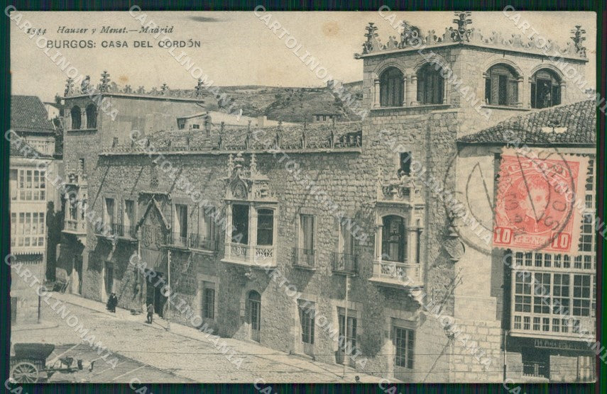 Spagna Espana Burgos Castilla Leon tarjeta postal postcard XC2084 – fronte