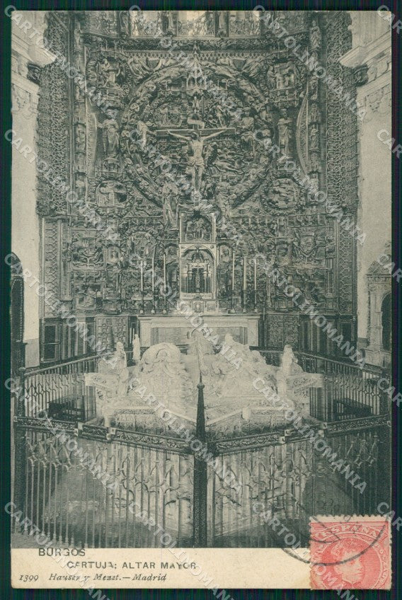 Spagna Espana Burgos Castilla Leon tarjeta postal postcard XC2086 – fronte
