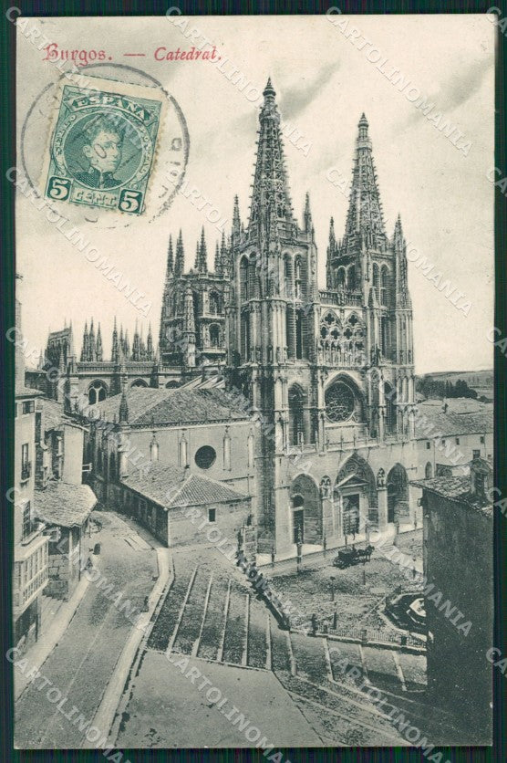 Spagna Espana Burgos Castilla Leon tarjeta postal postcard XC2088 – fronte