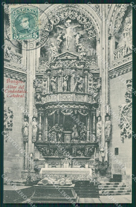 Spagna Espana Burgos Castilla Leon tarjeta postal postcard XC2089 – fronte