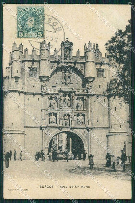 Spagna Espana Burgos Castilla Leon tarjeta postal postcard XC2094 – fronte