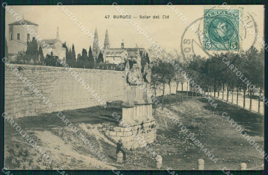 Spagna Espana Burgos Castilla Leon tarjeta postal postcard XC2095 – fronte