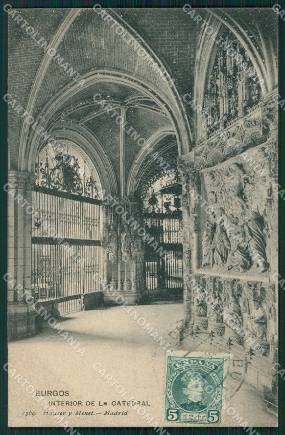 Spagna Espana Burgos Castilla Leon tarjeta postal postcard XC2101 – fronte