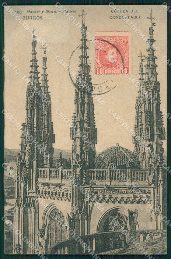 Spagna Espana Burgos Castilla Leon tarjeta postal postcard XC2102 – fronte