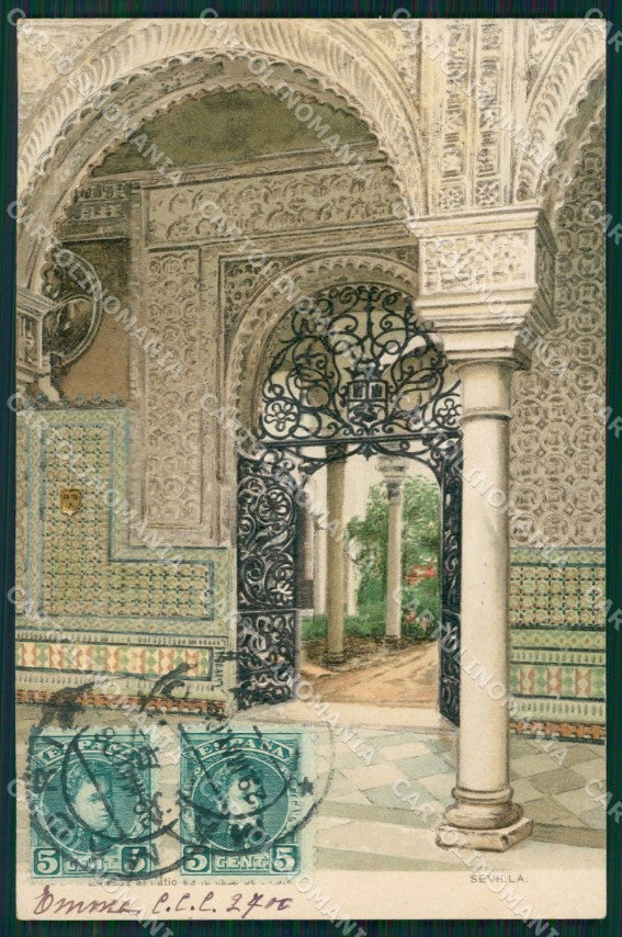 Spagna Espana Sevilla Andalucia tarjeta postal postcard XC2125 – fronte