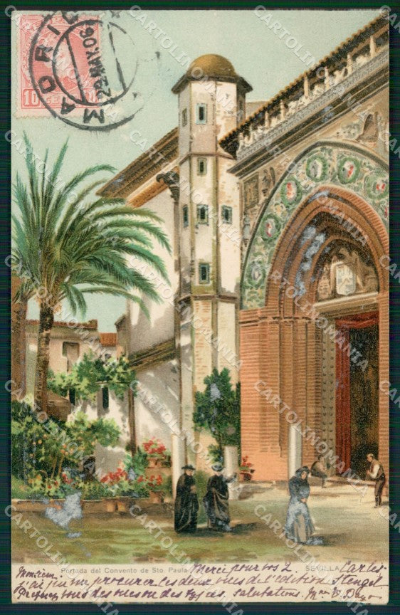 Spagna Espana Sevilla Andalucia tarjeta postal postcard XC2126 – fronte