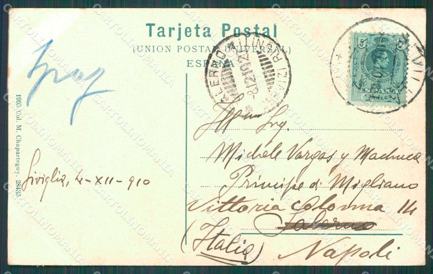 Spagna Espana Sevilla Andalucia tarjeta postal postcard XC2133 – retro