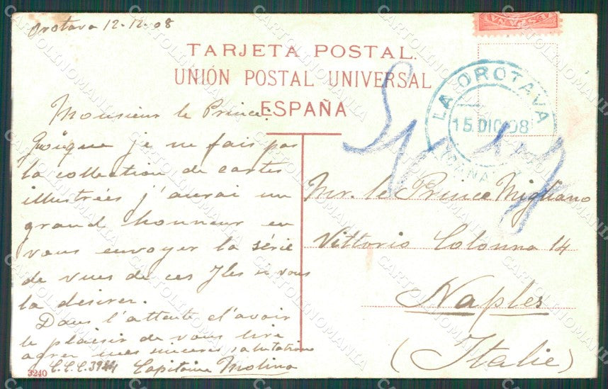 Spagna Espana Tenerife Canarias tarjeta postal postcard XC2183 – retro