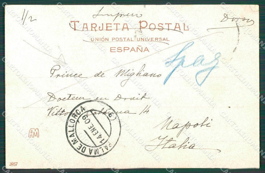 Spagna Espana Palma Mallorca Baleares tarjeta postal postcard XC2186 – retro