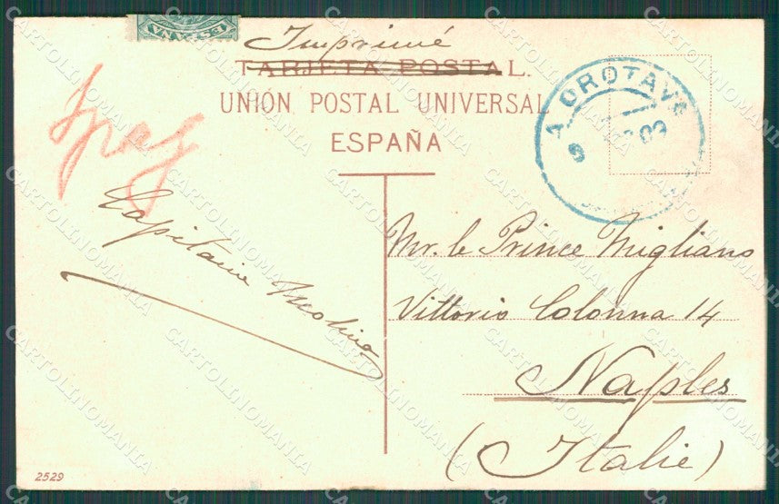 Spagna Espana Tenerife Canarias tarjeta postal postcard XC2188 – retro