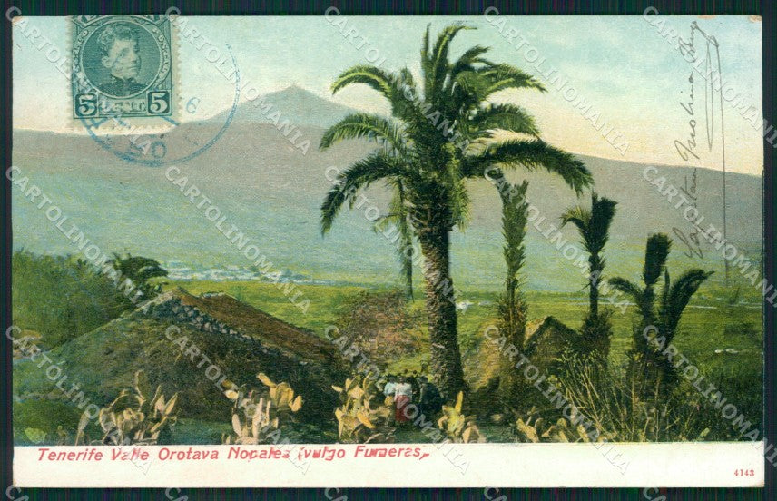 Spagna Espana Tenerife Canarias tarjeta postal postcard XC2192 – fronte