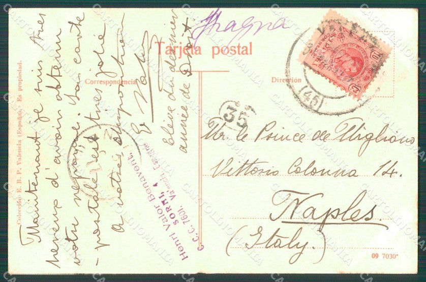 Spagna Espana Valencia Comunidad Valenciana tarjeta postal postcard XC2224 – retro