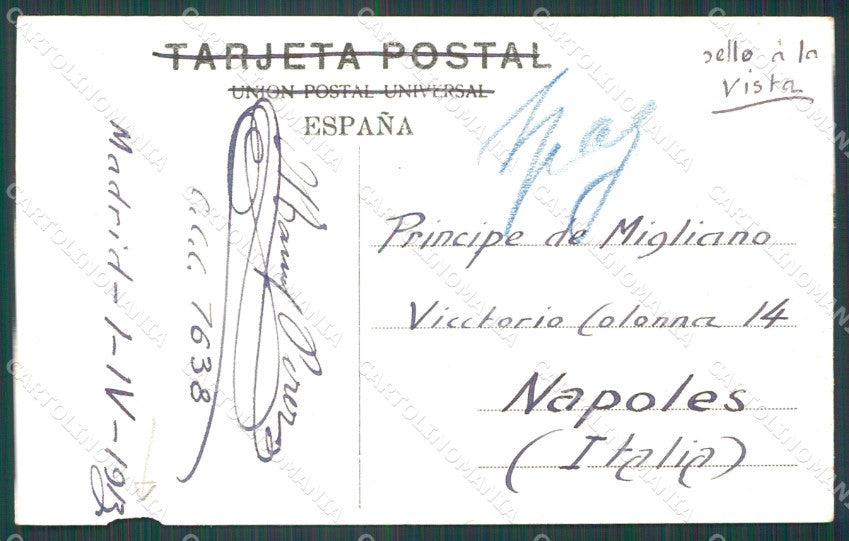 Spagna Espana Valencia Comunidad Valenciana ABRADED tarjeta postcard XC2225 – retro