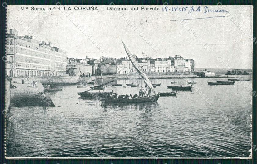Spagna Espana La Coruna Galicia tarjeta postal postcard XC2246 – fronte