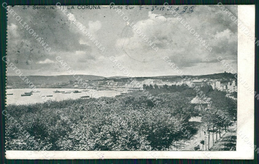 Spagna Espana La Coruna Galicia tarjeta postal postcard XC2287 – fronte