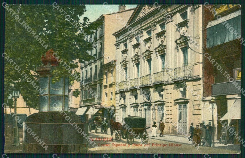 Spagna Espana Madrid CORNER CREASE tarjeta postal postcard XC2292 – fronte